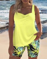 Violeta - Conjunto de Tankini Colorido