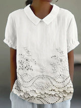 Liliana - Camisa Bordada Floral