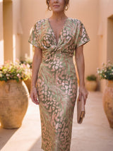 Laura - Vestido Decote em V
