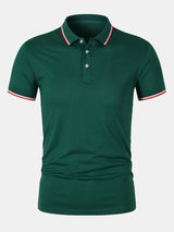 Camisa Polo - Fecho de Botão Malha