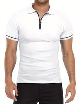 Camisa Polo - Gola com Zíper Respirável