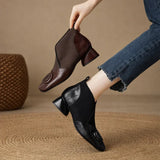 Botas de Couro Opium