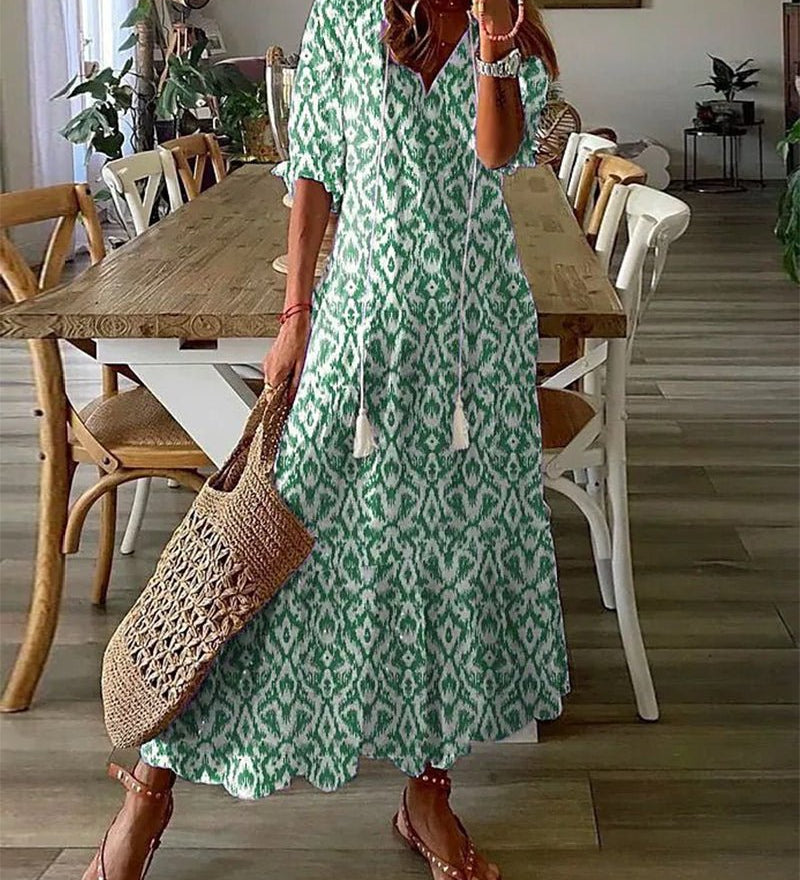 Luna - Boho midi haljina bez napora
