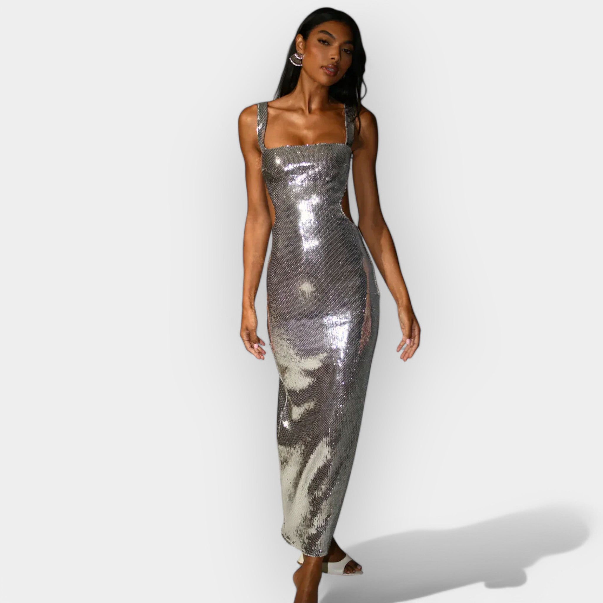Shimmering Maxi Dress
