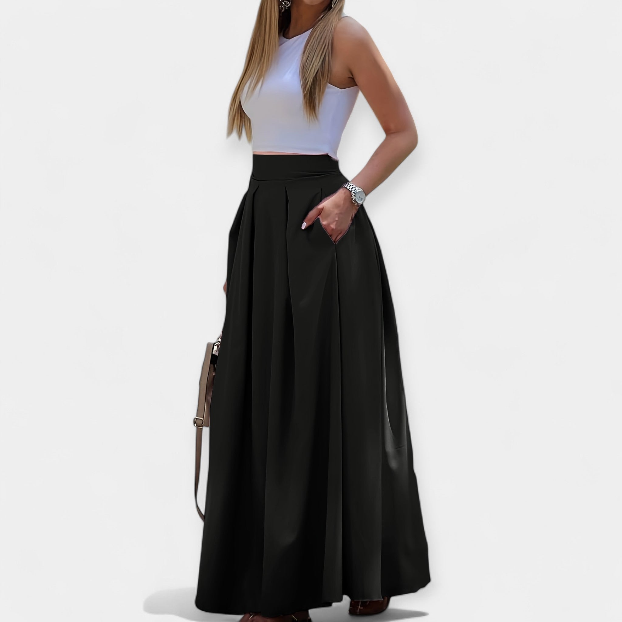 Elegantna midi suknja
