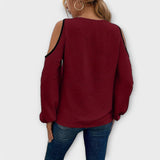 Anica - Bluza s kvadratnim dekolteom