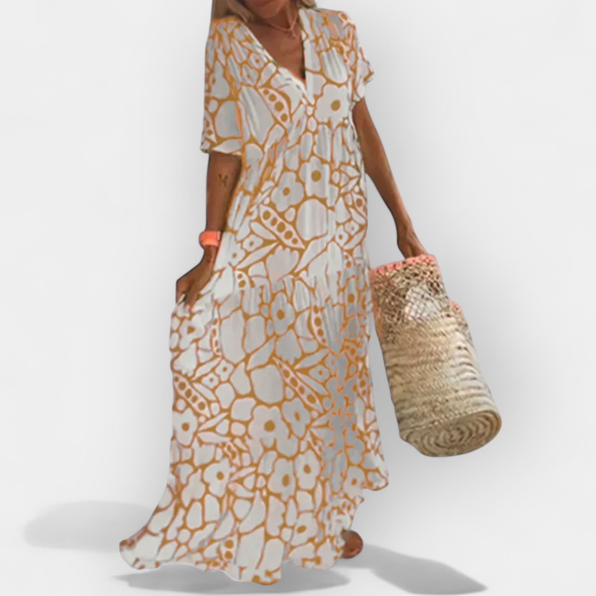 Vzorec Zračna Poletna Obleka