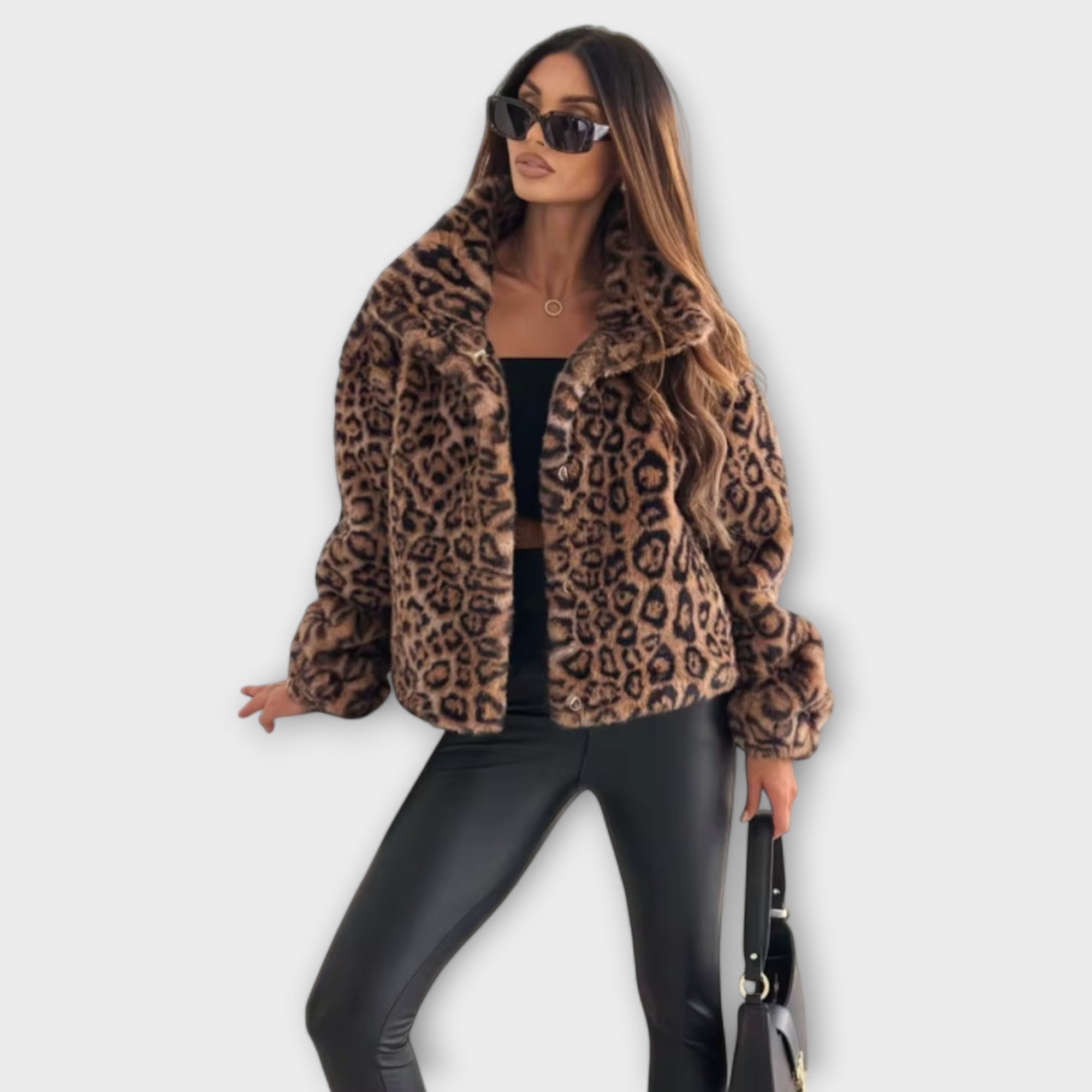 Leonor - Casaco de Leopardo