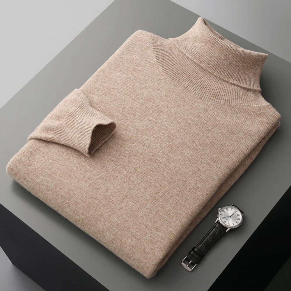 Cagliari Merino Wool Turtleneck Sweater