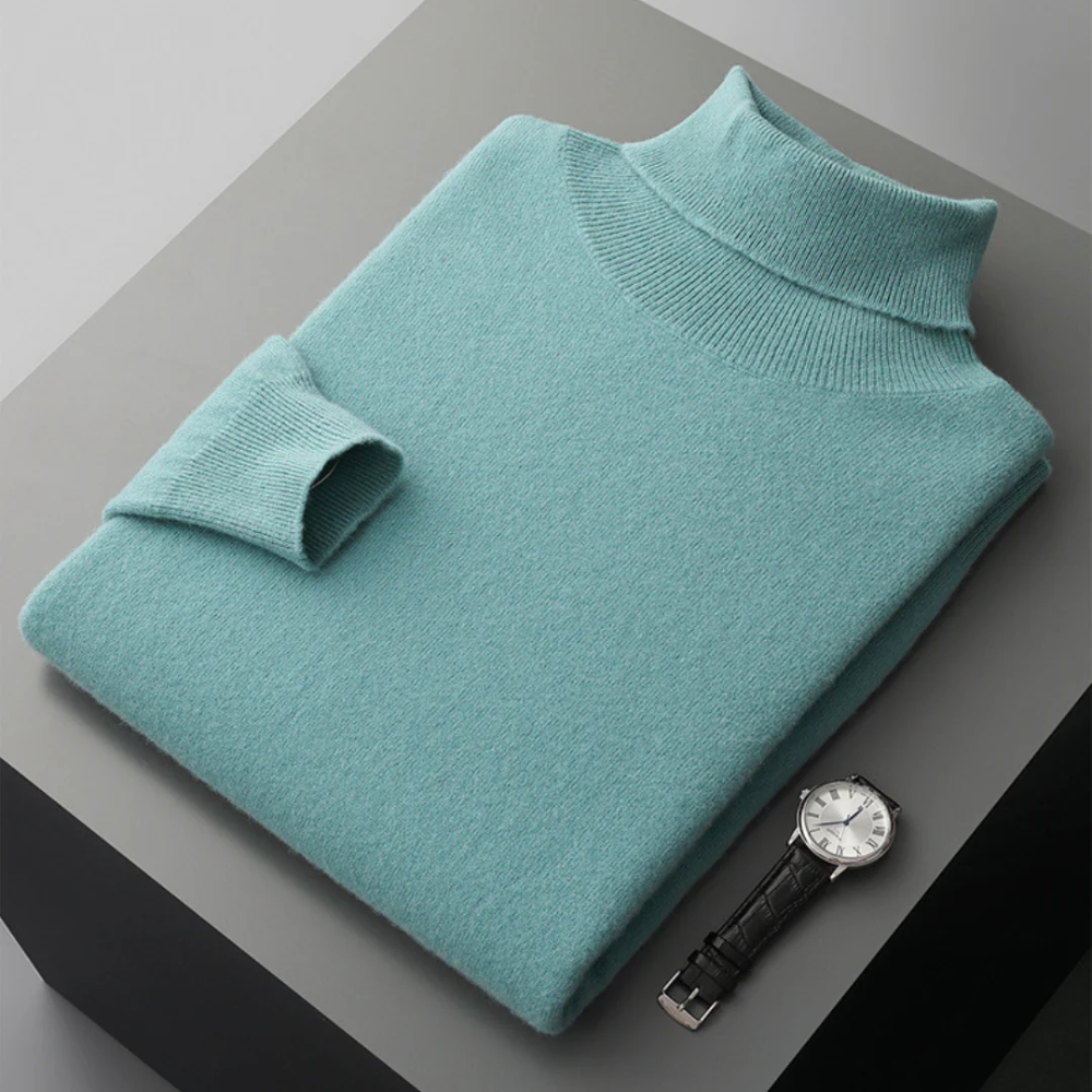 Cagliari Merino Wool Turtleneck Sweater