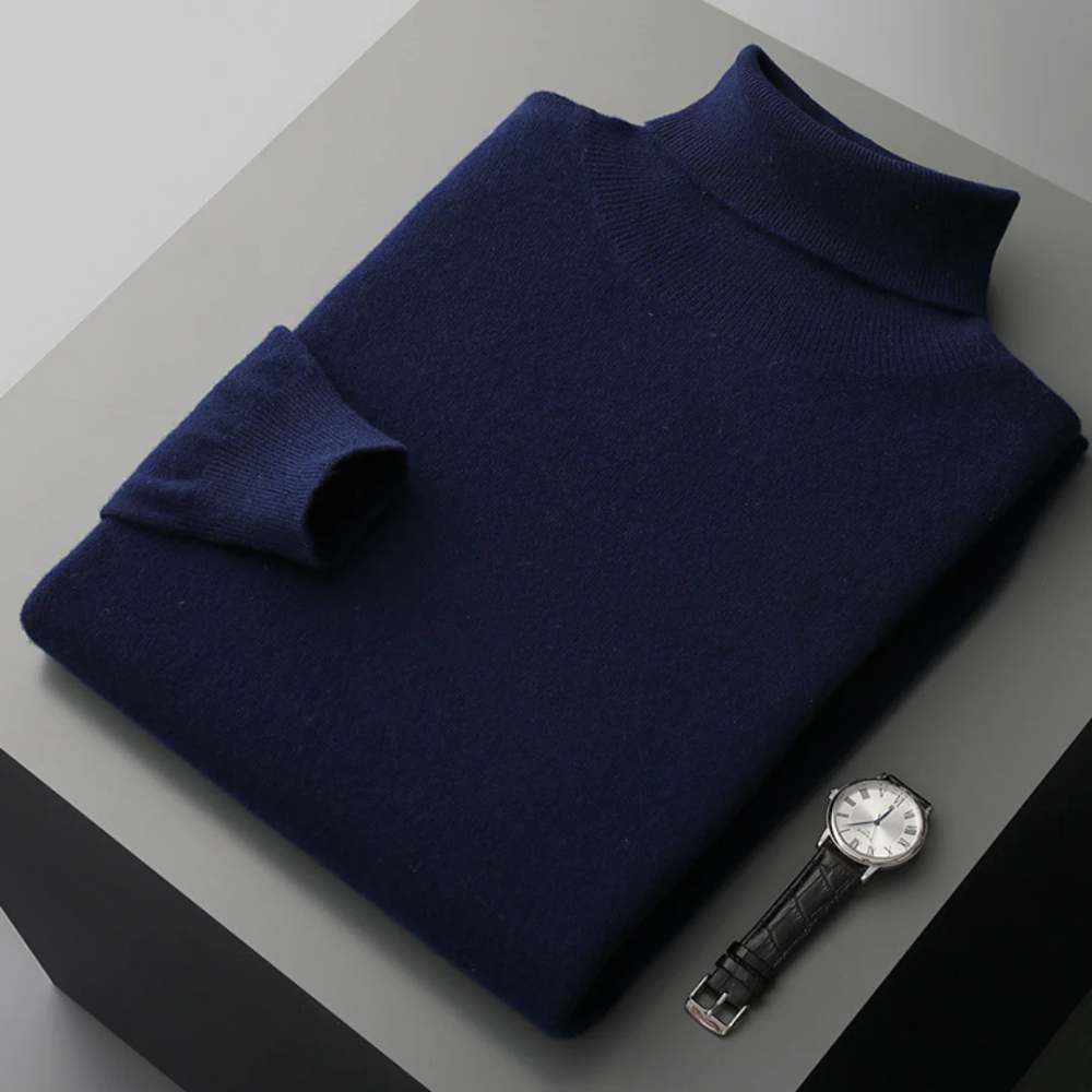 Cagliari Merino Wool Turtleneck Sweater