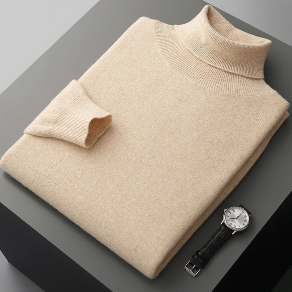 Cagliari Merino Wool Turtleneck Sweater