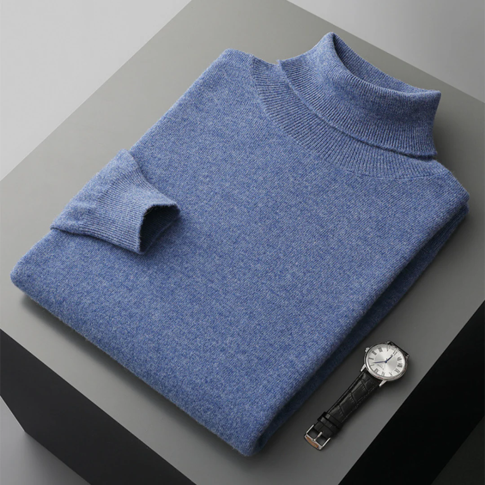 Cagliari Merino Wool Turtleneck Sweater