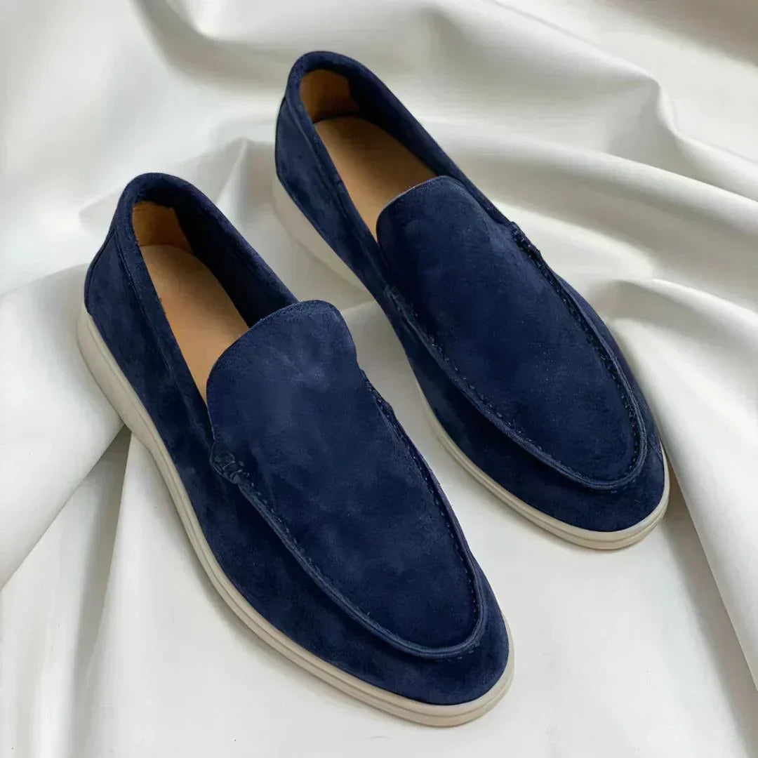 Gustavo - Suede loafers