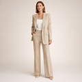 Vanessa - Conjunto elegante com calças largas