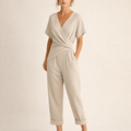 Magda - Macacão Elegante com Decote em V