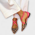 Bailarinas com Padrão Zebra