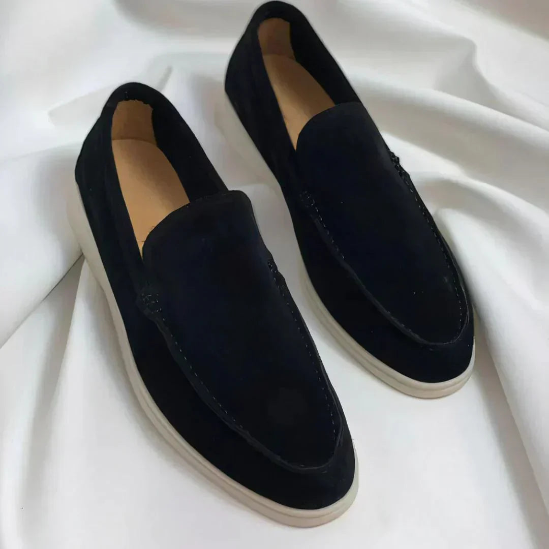 Gustavo - Suede loafers