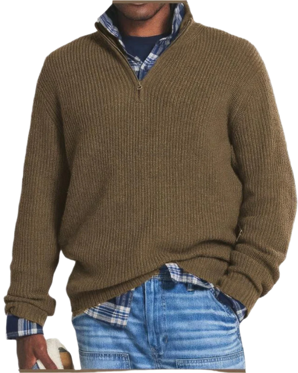 Diego - Zip-Up Pullover