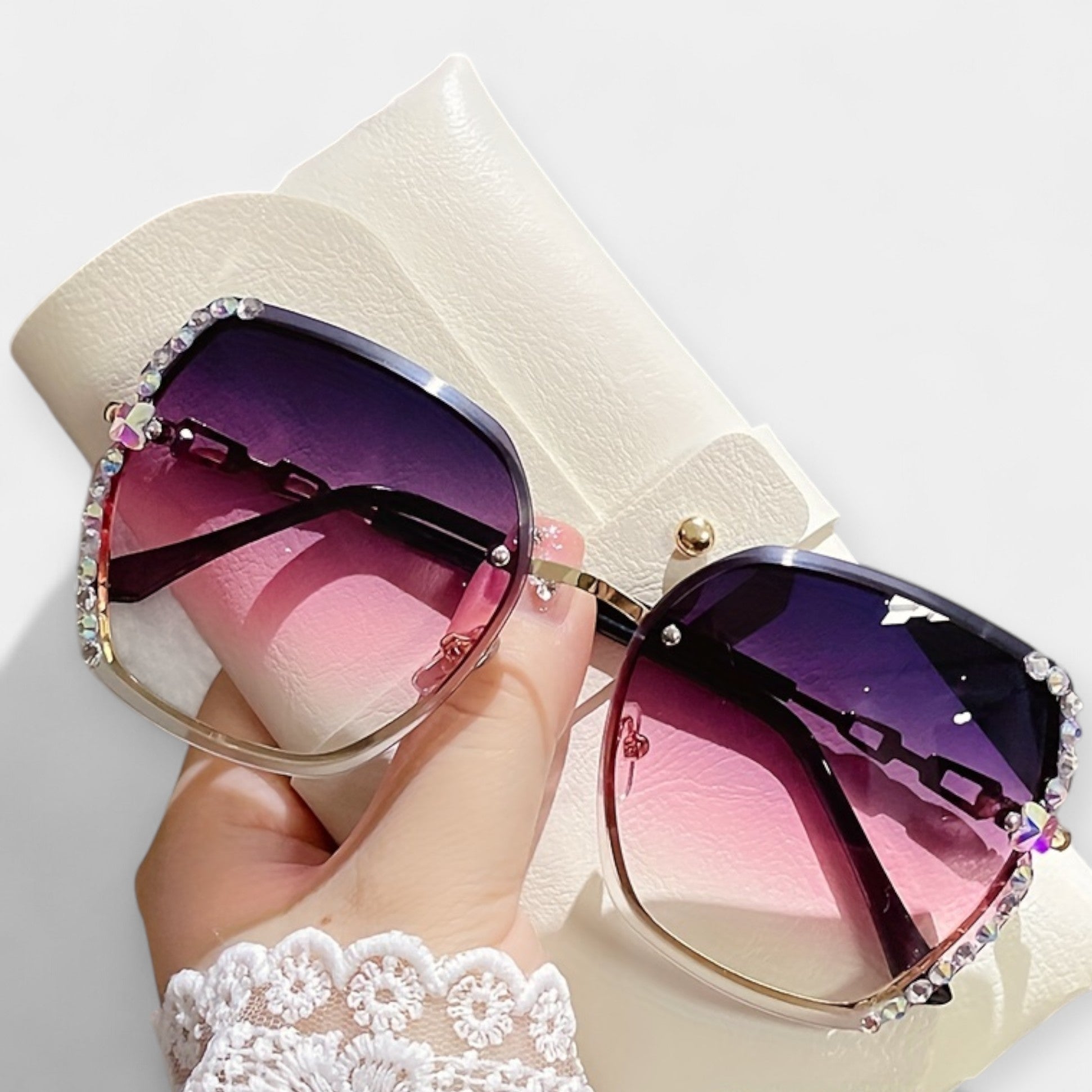 Ženska očala z gradientnim efektom