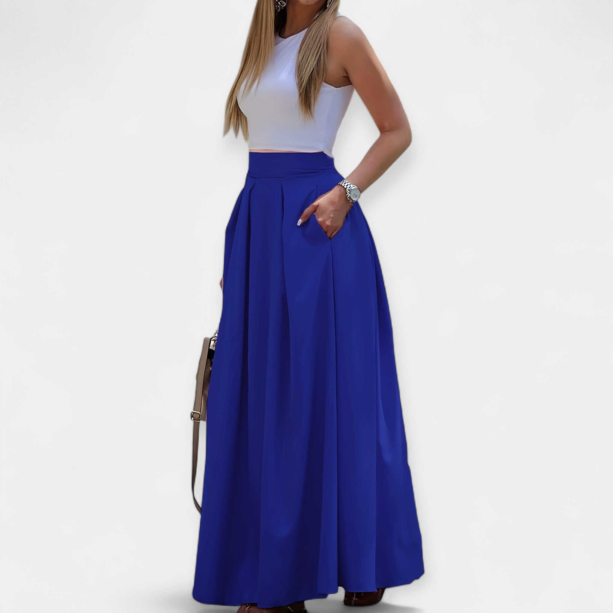 Elegantna midi suknja