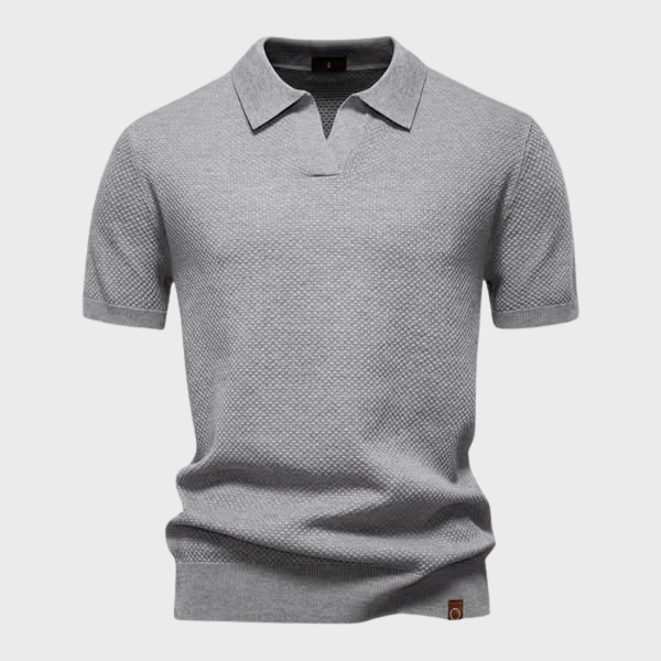 Lourenço - Polo majica Premium, strukturirana