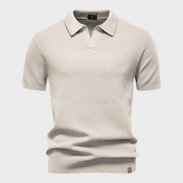 Lourenço - Polo majica Premium, strukturirana
