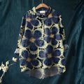 Jéssica - Camisa Casual Vintage Floral