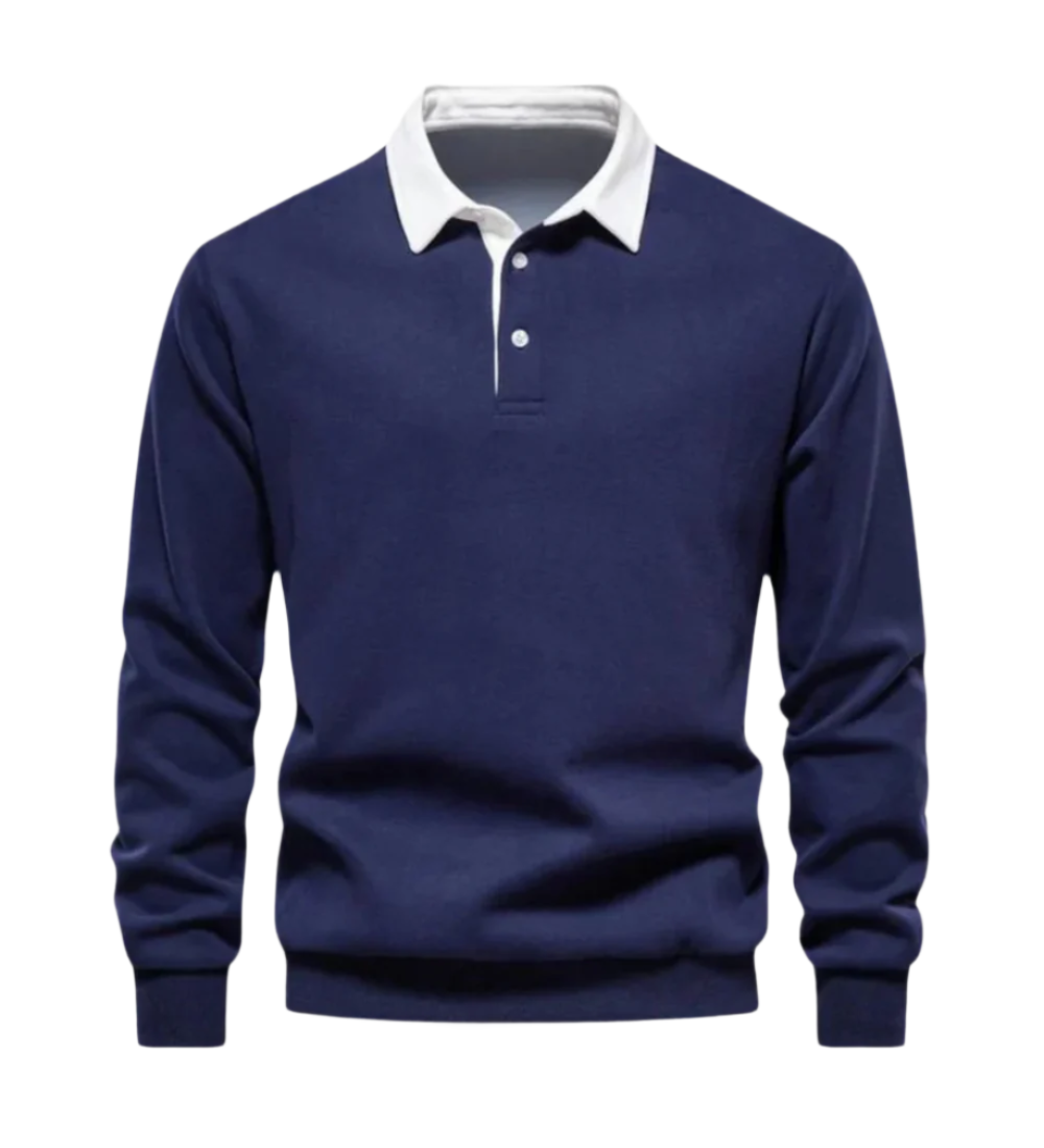 Adrian Casual Polo Sweater