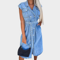Vestido de ganga diário