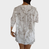 Bernarda - Bluza s sodobnim vzorcem
