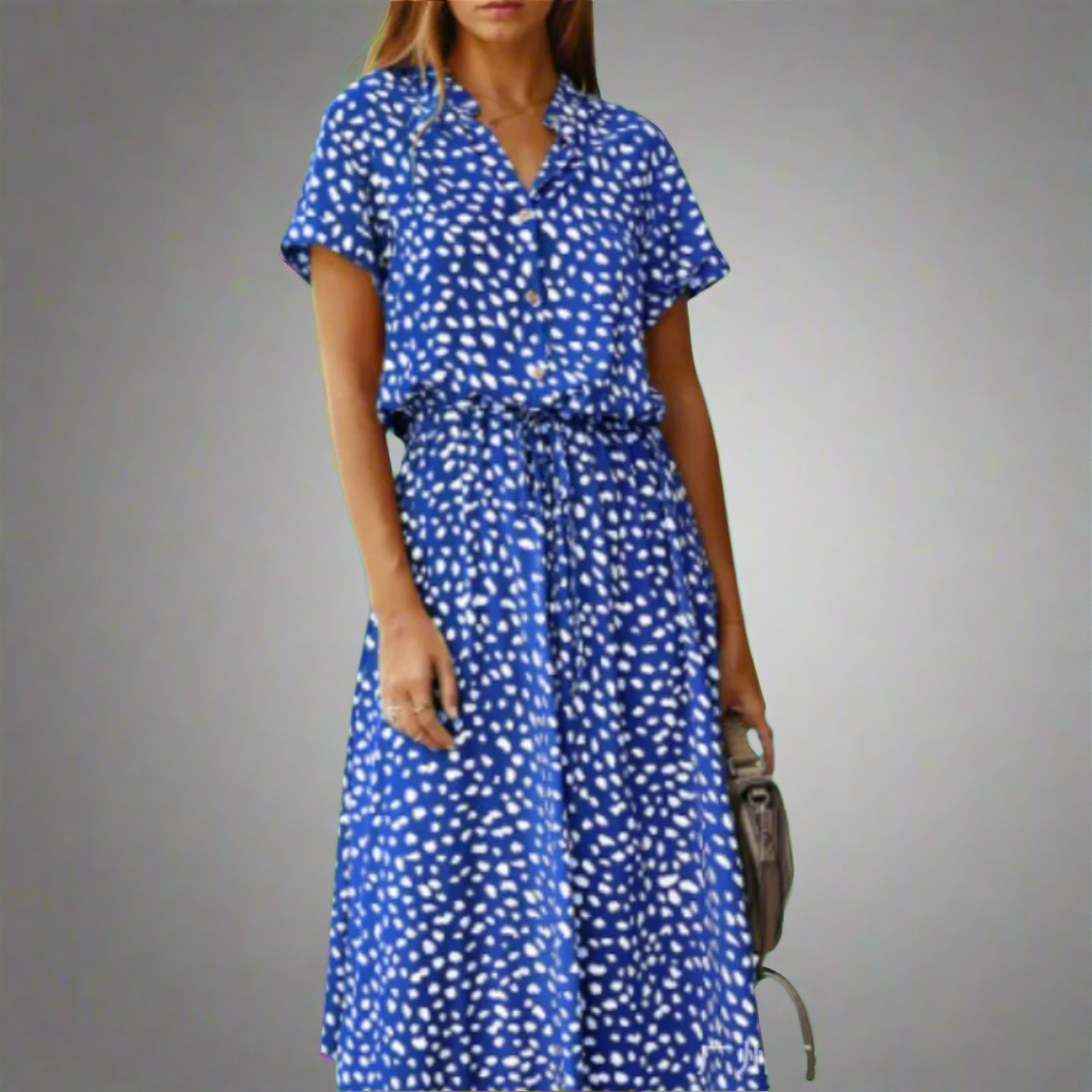 Poletna obleka iz premium materiala