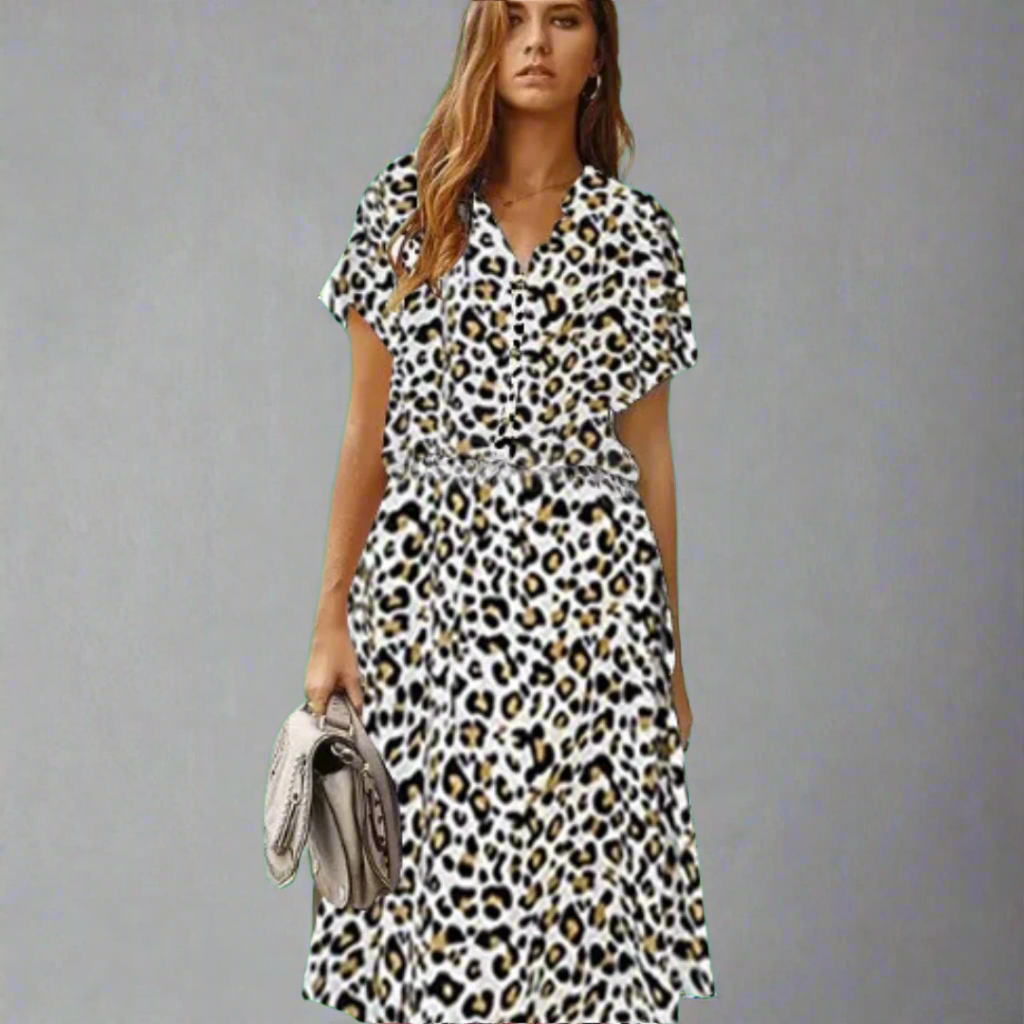 Poletna obleka iz premium materiala