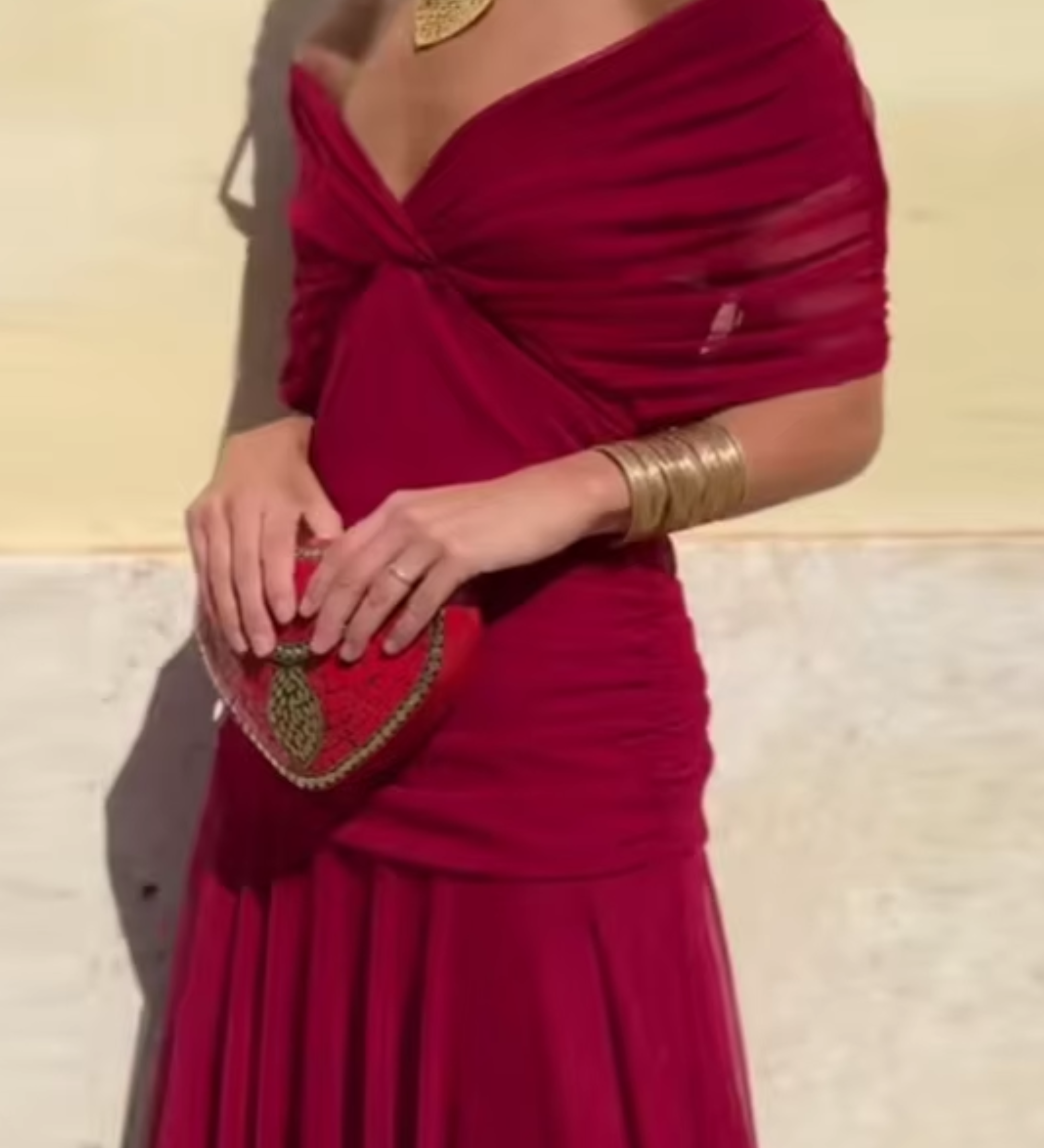 Luísa - Haljina s V-izrezom