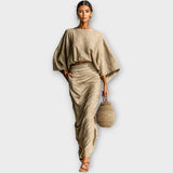 Bohemian Luxe Two-Piece Dress