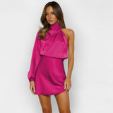 Asimetrična Satenasta Oblačila