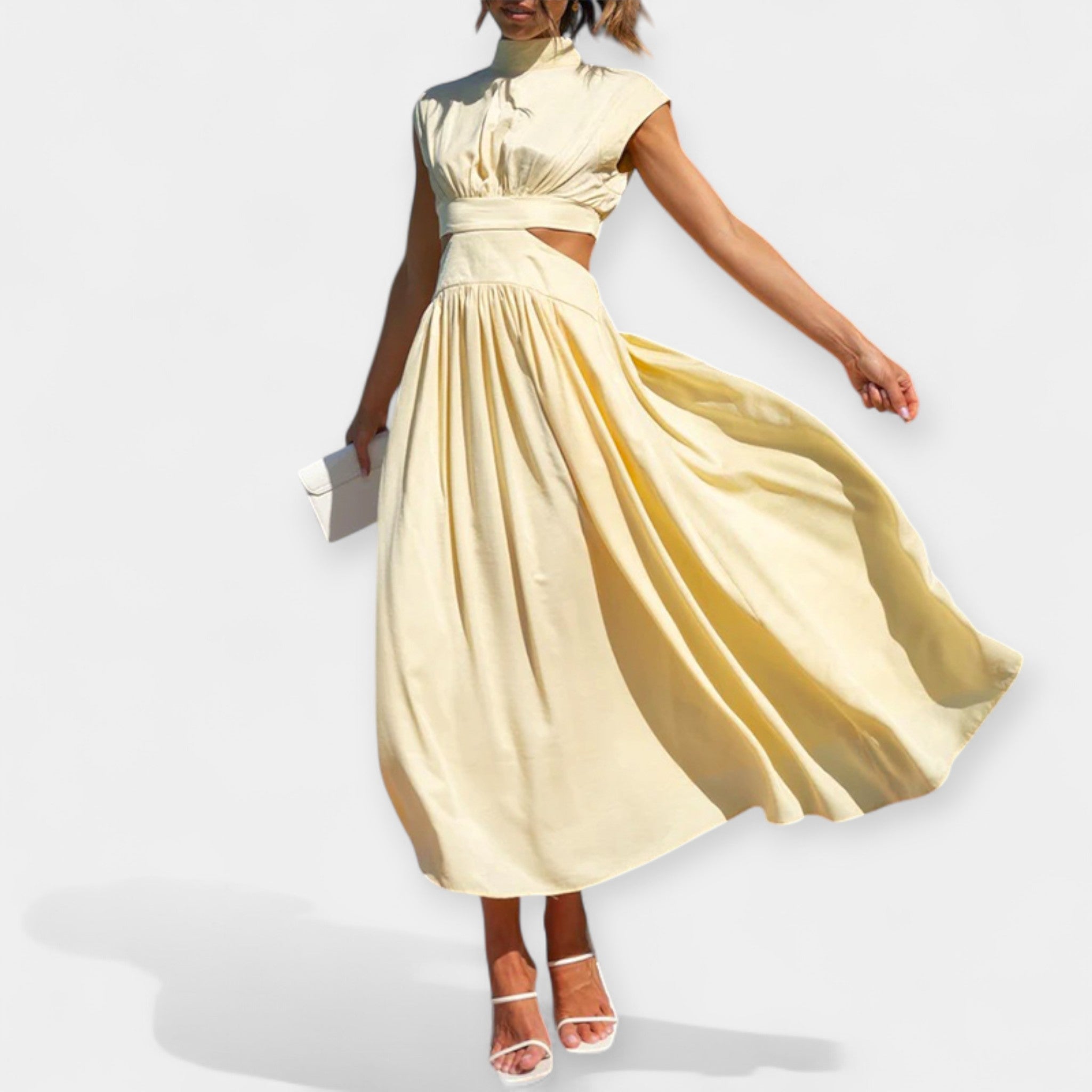 Elegantna Motna Obleka