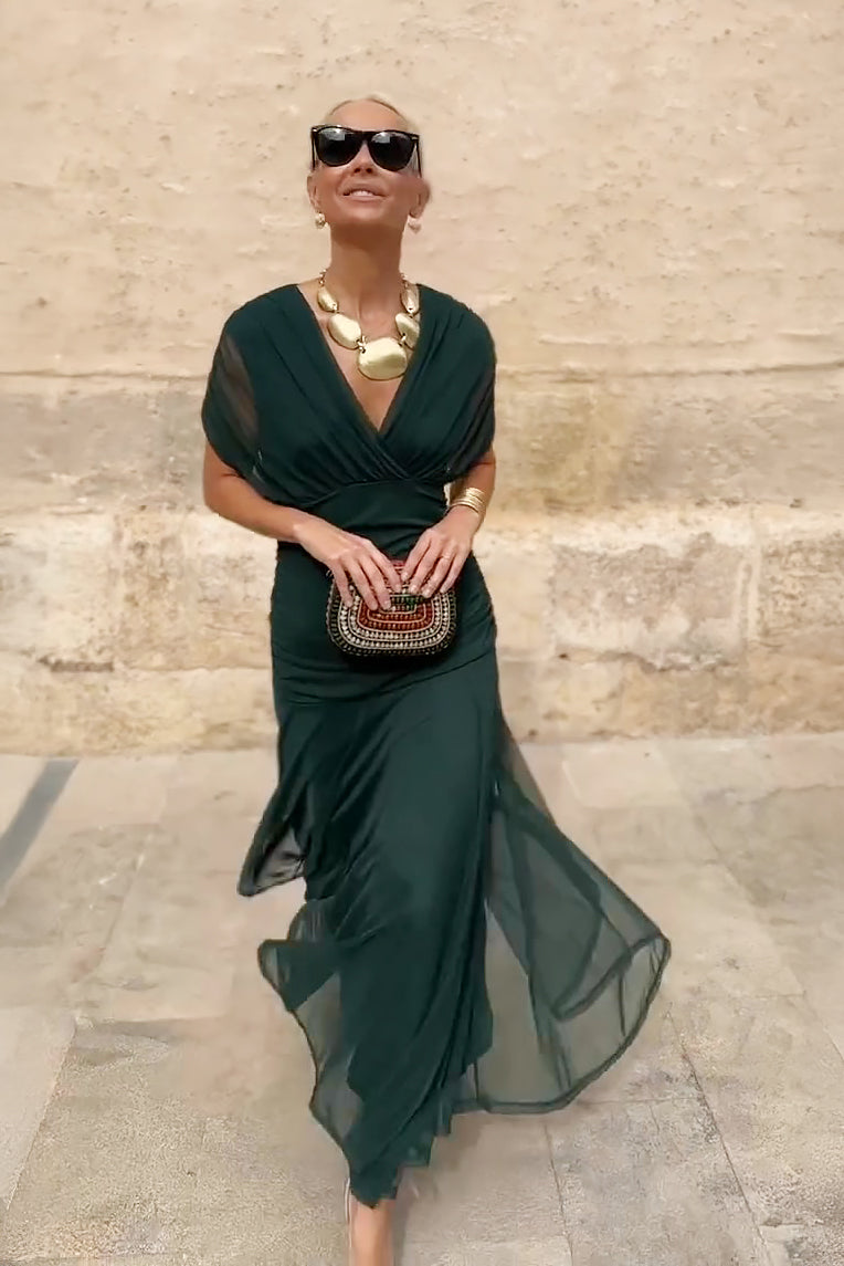 Luísa - Vestido Decote em V