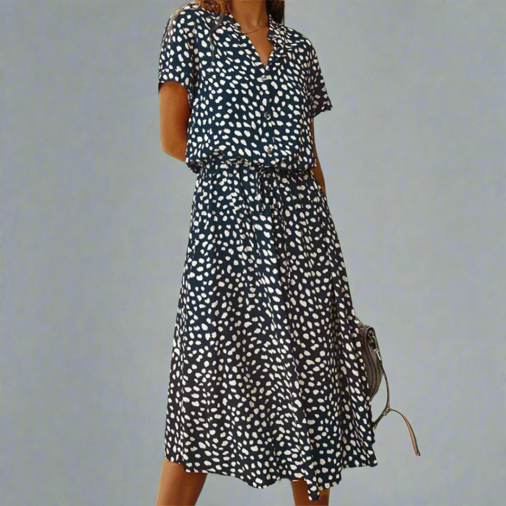 Poletna obleka iz premium materiala