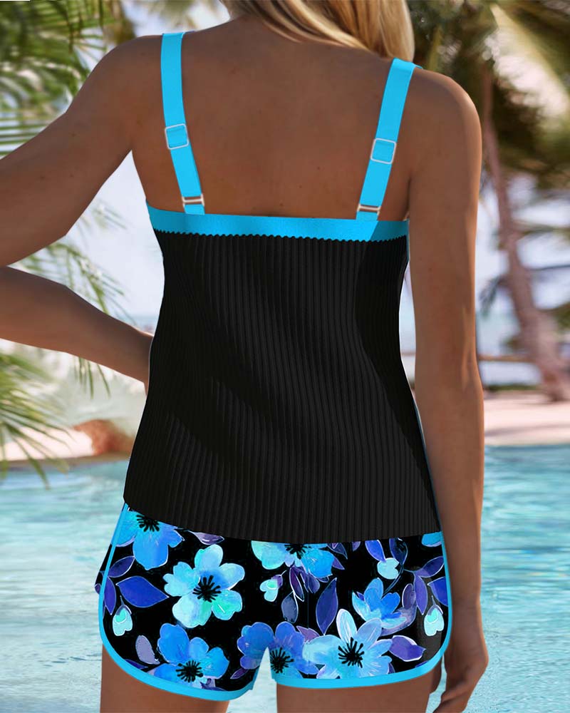 Elisa - Tankini de Duas Peças Elegante
