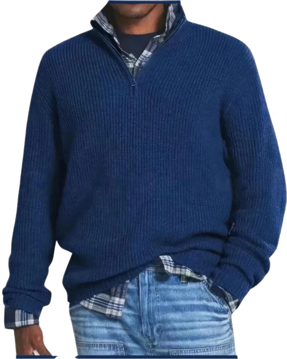 Diego - Zip-Up Pullover