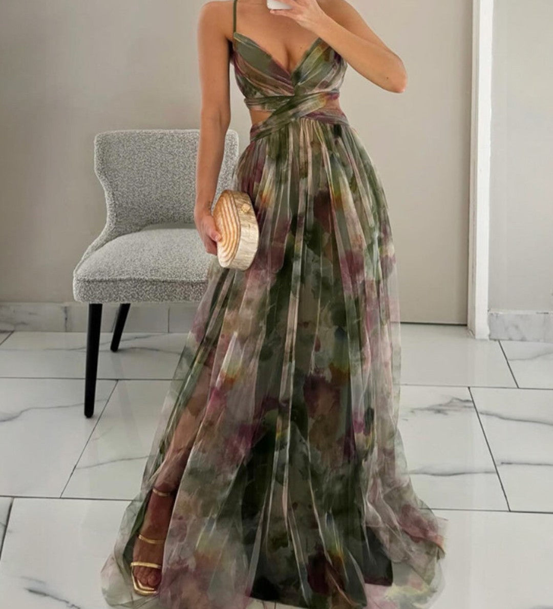Maria - Elegantna maksi haljina