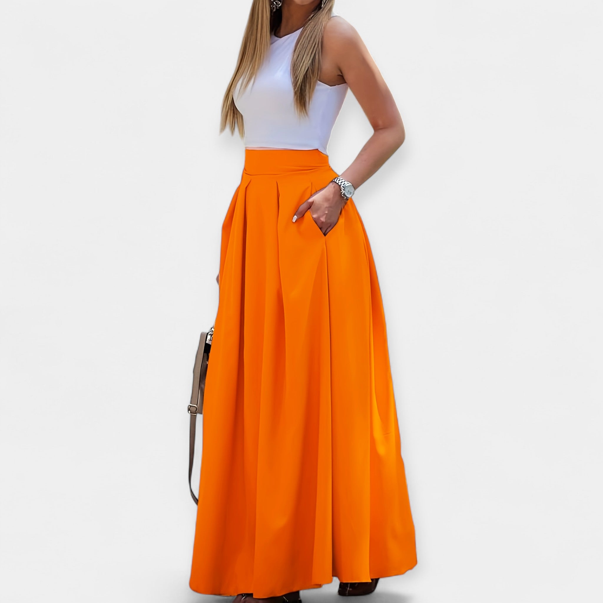 Elegantna midi suknja