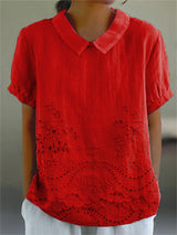 Liliana - Camisa Bordada Floral