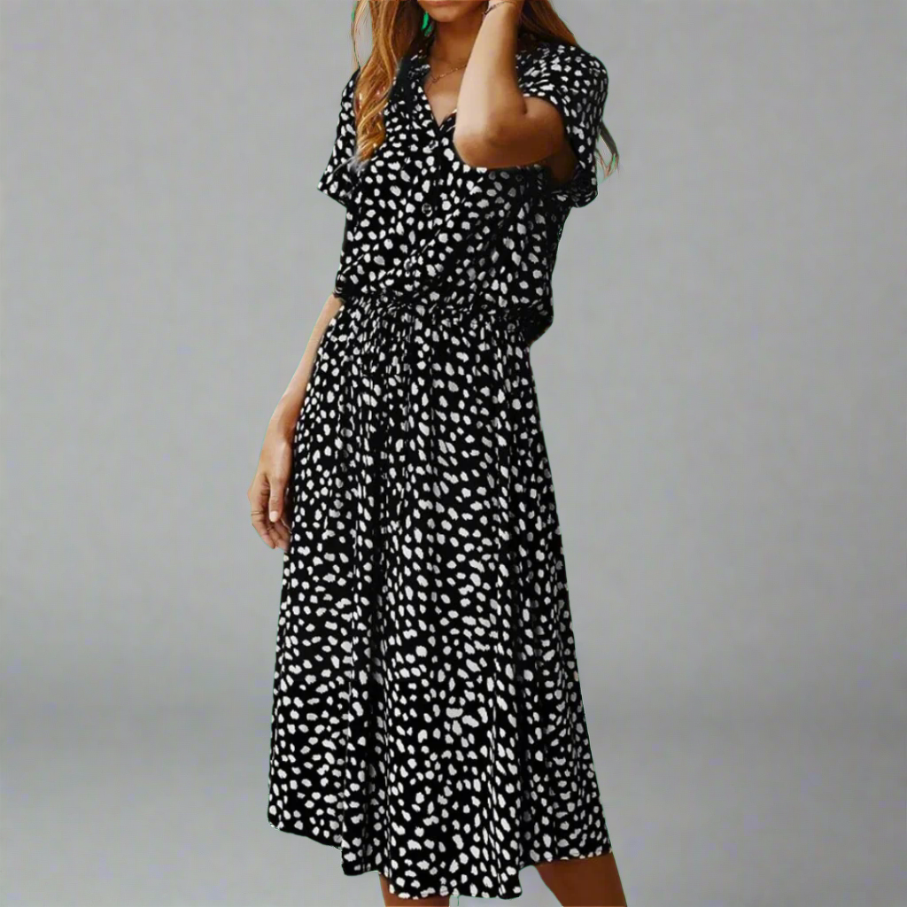 Poletna obleka iz premium materiala