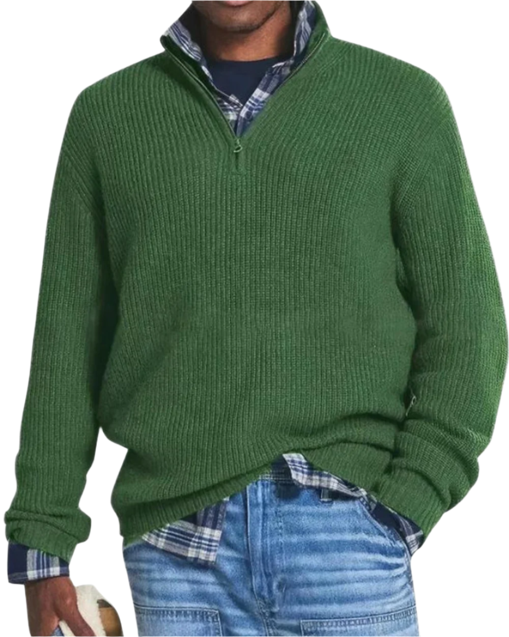 Diego - Zip-Up Pullover