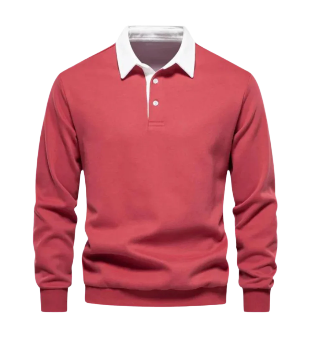 Adrian Casual Polo Sweater