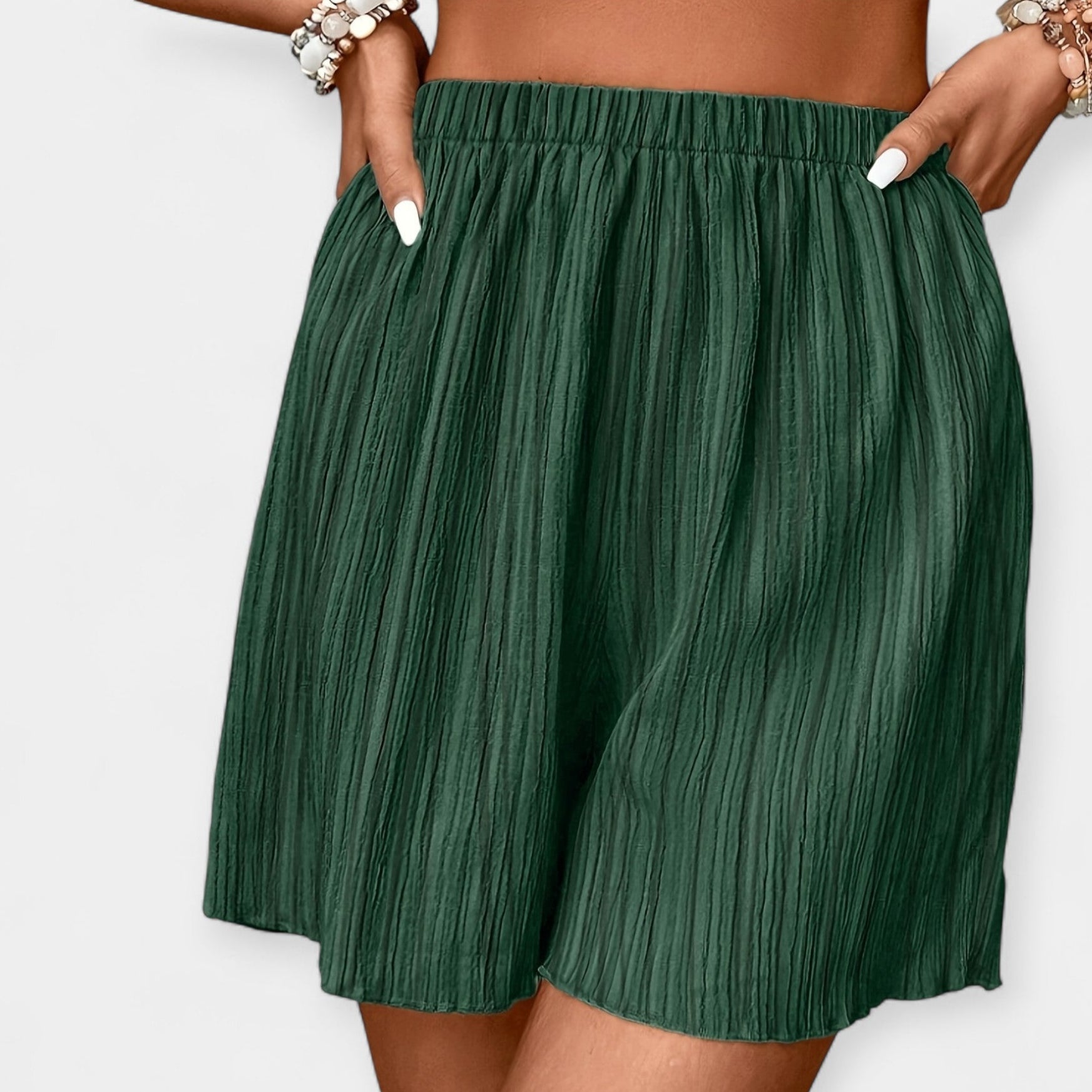 Chic Pleated Shorts