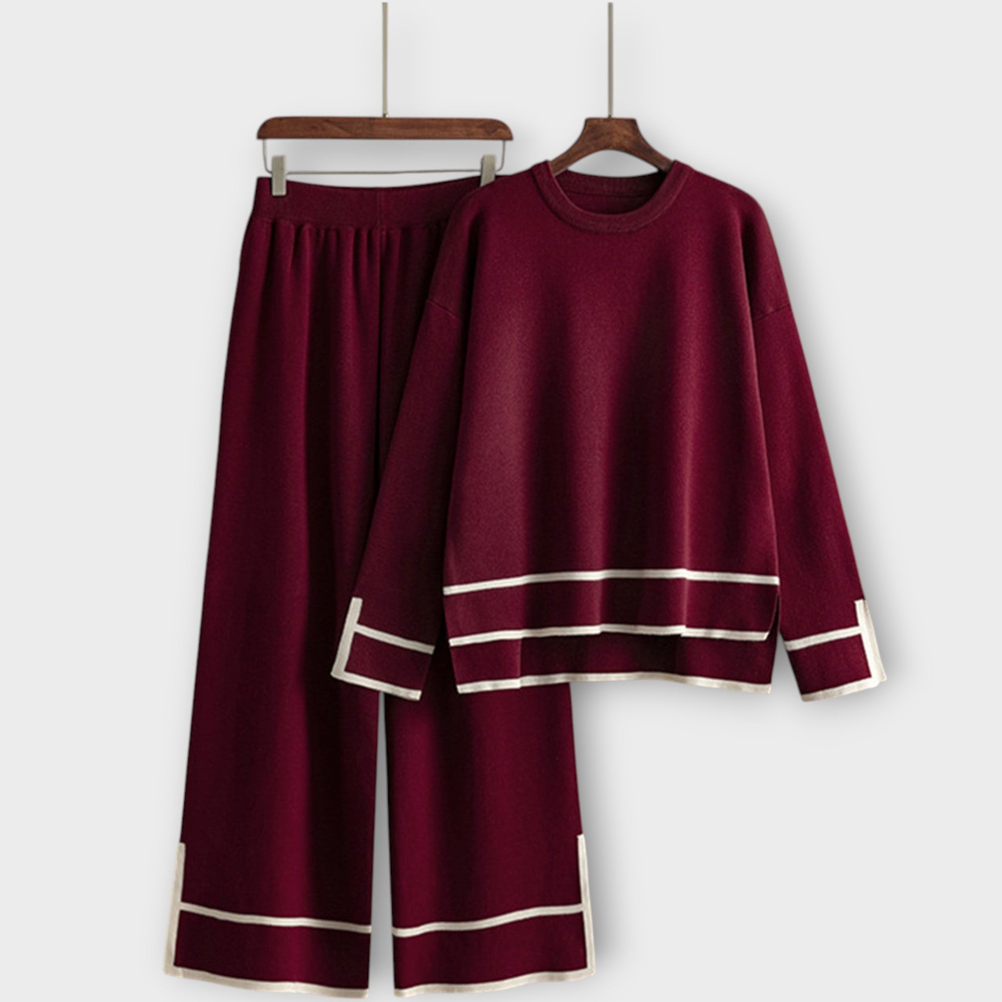 Minimalistični pleteni lounge komplet