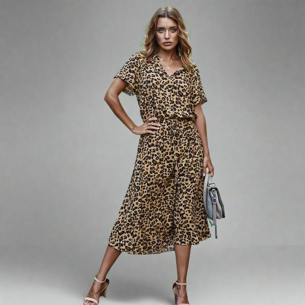 Poletna obleka iz premium materiala